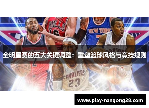 全明星赛的五大关键调整:重塑篮球风格与竞技规则